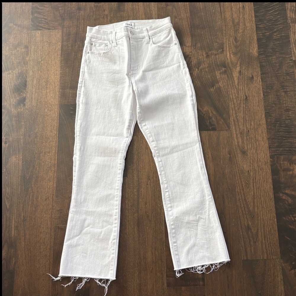 PISTOLA - CHARLIE WHITE HIGH RISE CLASSIC STRAIGHT JEANS - Picture 9 of 9